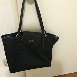 Coach tote handbag